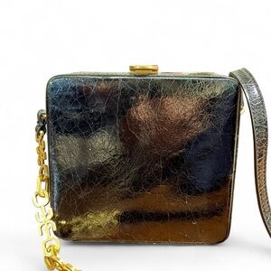 Sam Edelman Black Square Structured Crossbody